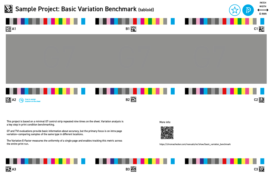 Basic Variation Benchmark layout